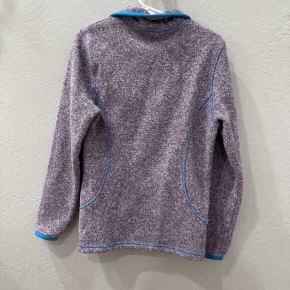 Lands End Purple Sweatshirt - Picture 6 of 6